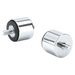 Silent-bloc avec cache chrome 358306