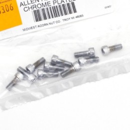Vis avec tete allen chromee grade-8 233306