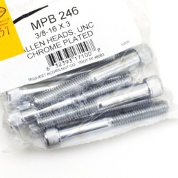 Vis avec tete allen chromee grade-8 720257