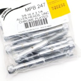Vis avec tete allen chromee grade-8 720258
