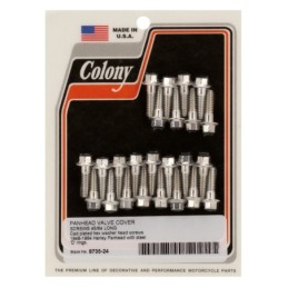 Vis de caches culbuteurs colony pour panhead big twin 769039