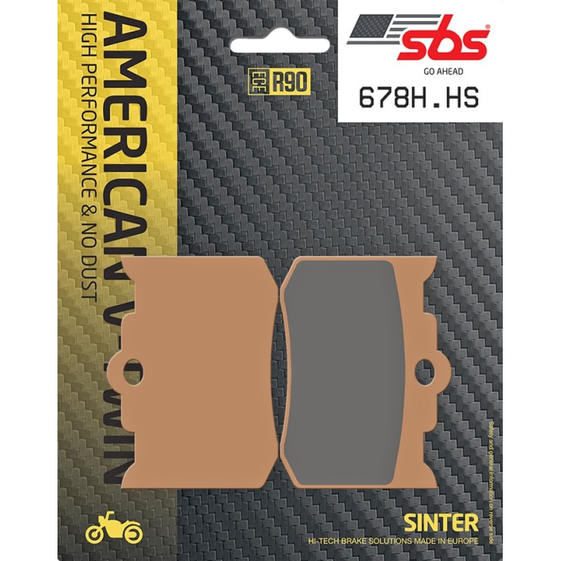 Plaquettes de frein SBS pour étrier Performance Machine 137X4B et 125X4R 236418 Etriers de frein Performance Machine