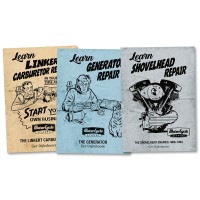 Manuels de réparation Motorcycle Academy pour Harley-Davidson vintage