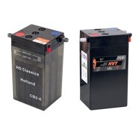 Batteries classiques 6 volts pour Harley-Davidson