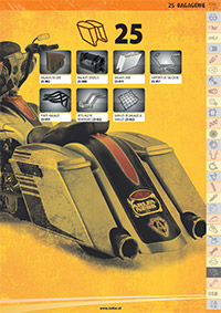 Catalogue Zodiac - Pièces de moto Harley Davidson - 25